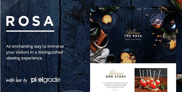 ROSA – An Exquisite Restaurant WordPress Theme 2.9.0