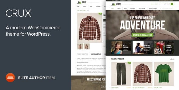 Crux – A Modern And Lightweight WooCommerce Theme 2.3.1