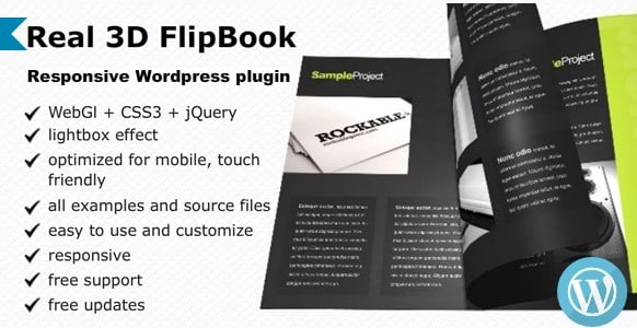 Real 3D FlipBook WordPress Plugin 4.6.5