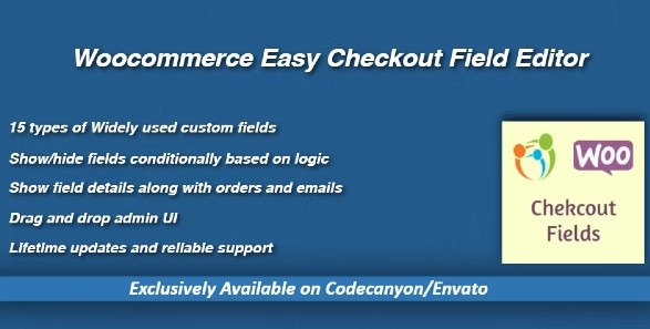 Woocommerce Easy Checkout Field Editor 3.6.1