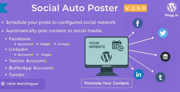 Social Auto Poster – WordPress Plugin 5.4.5