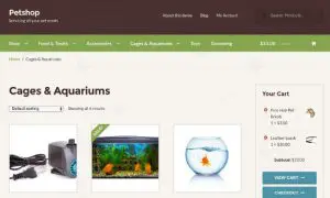 WooThemes Petshop Storefront WooCommerce Theme