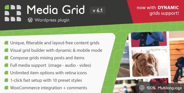 Media Grid WordPress Responsive Portfolio Plugin 8.2.0