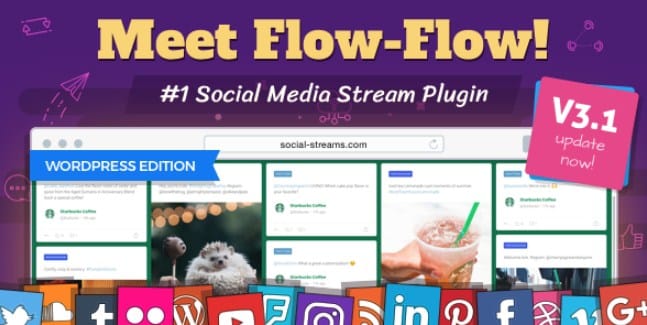 Flow-Flow – WordPress Social Stream Plugin 4.9.72