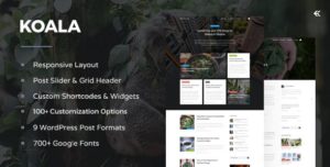 Koala – Responsive WordPress Blog Theme