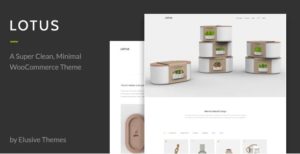 Lotus – Modern Minimal WordPress WooCommerce Theme