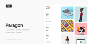 Paragon – Colorful Portfolio for Freelancers & Agencies