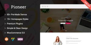 Pioneer – Multi-Concept Corporate WordPress Theme