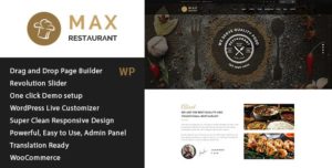 Restaurant – Responsive WordPress Theme