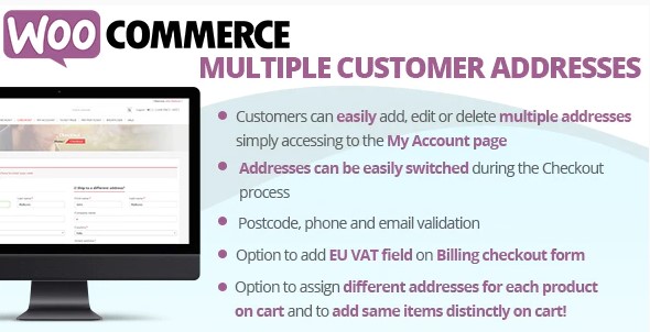 WooCommerce Multiple Customer Addresses 24.4