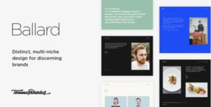 Ballard – Responsive CV WordPress Theme