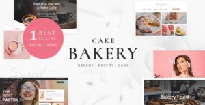 Cake Bakery – Pastry WP Theme