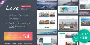 Love Travel WordPress Theme