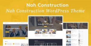 Nah – Construction Building Business WordPress Theme