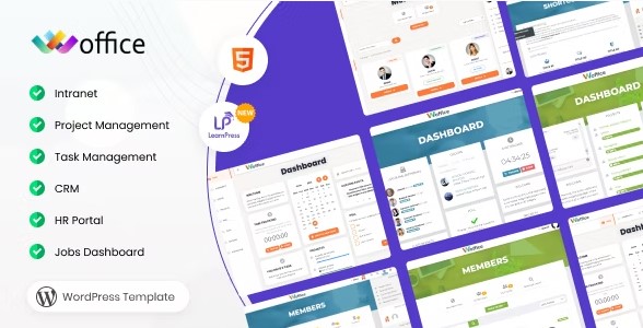 Woffice – Intranet/Extranet WordPress Theme 5.4.20