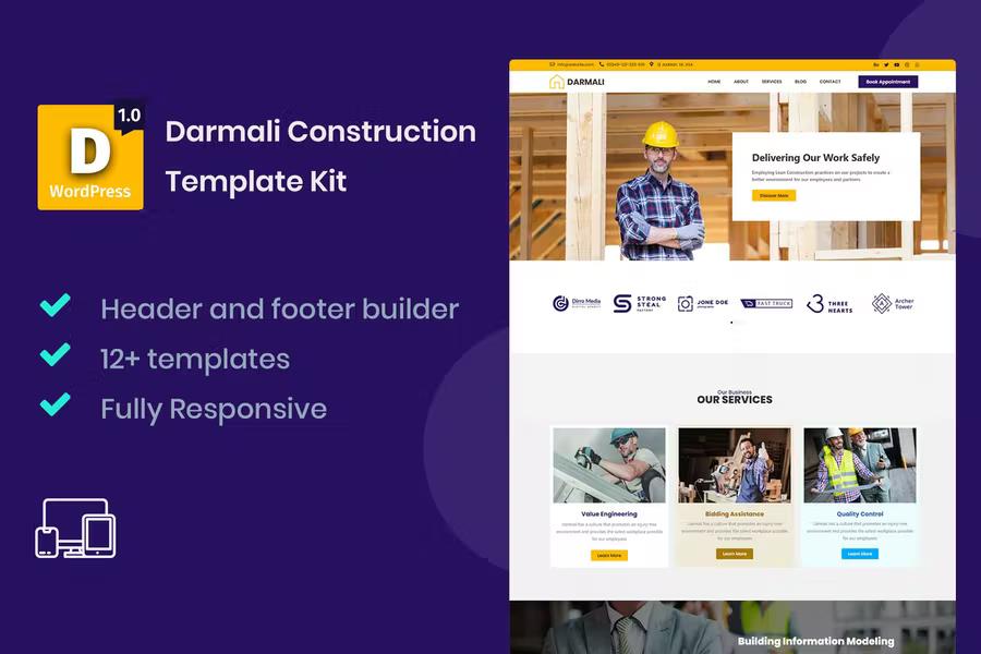 Darmali – Construction Template Kit Latest Version