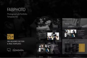 FabPhoto – Photography and Portfolio Template Kit