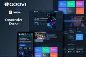 Goovi – Creative Agency & Digital Marketing Elementor Template Kits