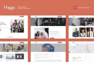 Hagge – Creative Portfolio Elementor Template Kit