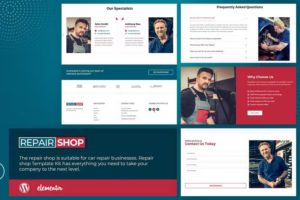 Repair Shop – Template Kit