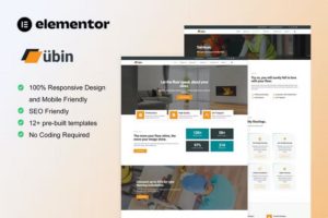 Ubin – Flooring Service Elementor Template Kit