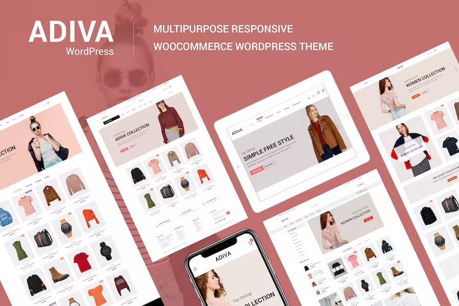 Adiva – eCommerce WordPress Theme 3.4