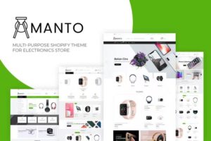 Amanto – Multi-Purpose Shopify Theme for Electronics Store