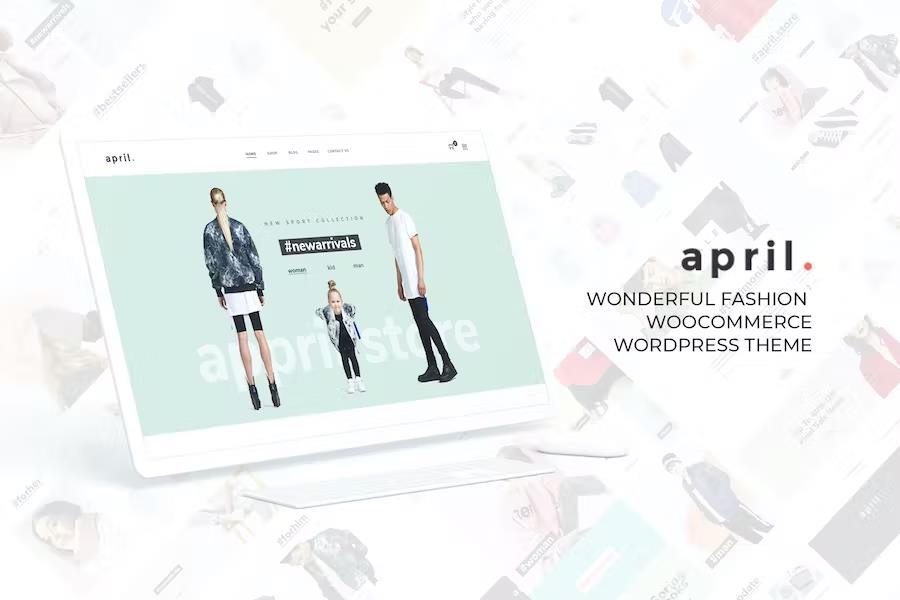 APRIL – Fashion WooCommerce WordPress Theme 6.3