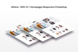 Athena – With 15 + Homepages Responsive Prestashop Theme