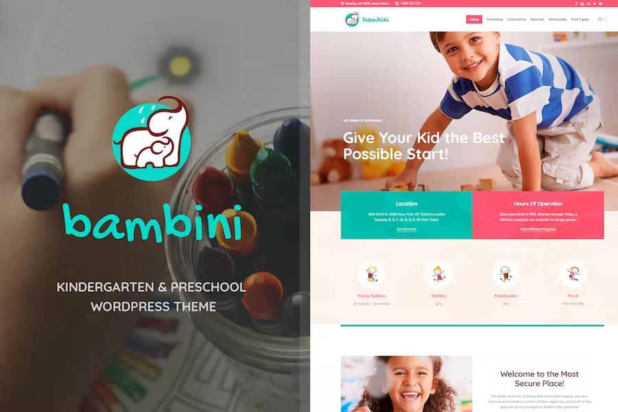 Bambini – Pre-School and Kindergarten Theme 1.1.2