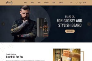 Bardy – Beard Oil Shopify Theme