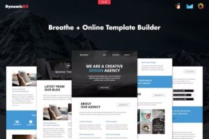Breathe – Responsive Email + Online Builder
