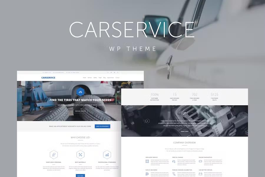 Car Service – Auto Mechanic & Car Repair WordPress Theme 7.4