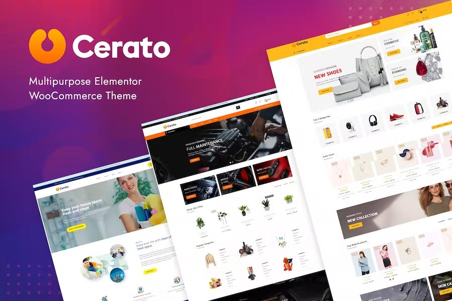 Cerato – Multipurpose Elementor WooCommerce Theme 2.2.18