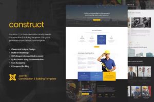 Construct – Construction Joomla Template