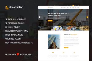 Bulter – Clean Construction Joomla 4 Template