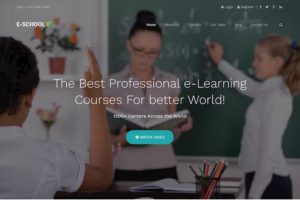 E-School – Professional Learning and Courses HTML5 Template