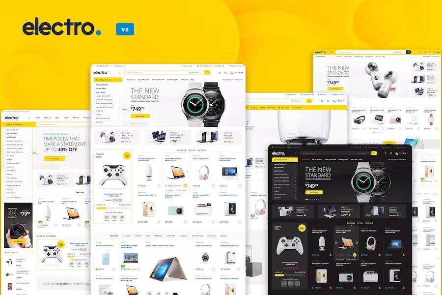 Electro Electronics Store WooCommerce Theme 3.5.2