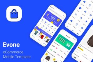 Evone – eCommerce Shop & Store Mobile Template