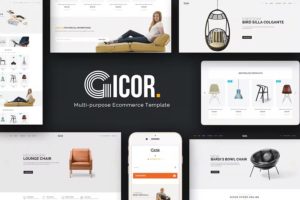 Gicor – Furniture OpenCart Theme (Included Color Swatches)