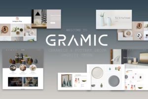 Gramic – Ceramics & Pottery Decor Shopify Theme