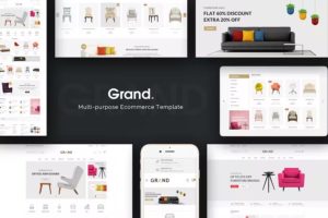 Grand – Responsive Furniture Magento Theme