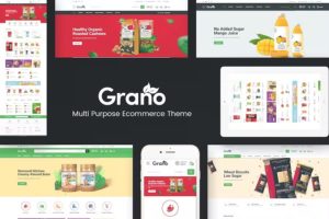 Grano – Organic & Food Opencart Theme (Included Color Swatches)