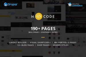 H-code – Multipurpose Commerce Drupal theme