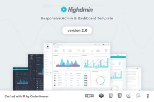 Highdmin – Admin & Dashboard Template