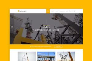 Konstrukt – Construction & Business Joomla Template