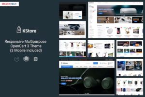 KStore – Multipurpose OpenCart 3 Hi-Tech Theme ( 3 Mobile Layouts Included)