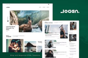 Logen – Blog and Magazine HTML Template