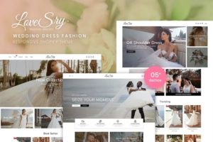 LoveSry – Wedding Dress Fashion Responsive Shopify Theme