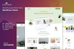 Lustria – MultiPurpose Plant Store WordPress Theme